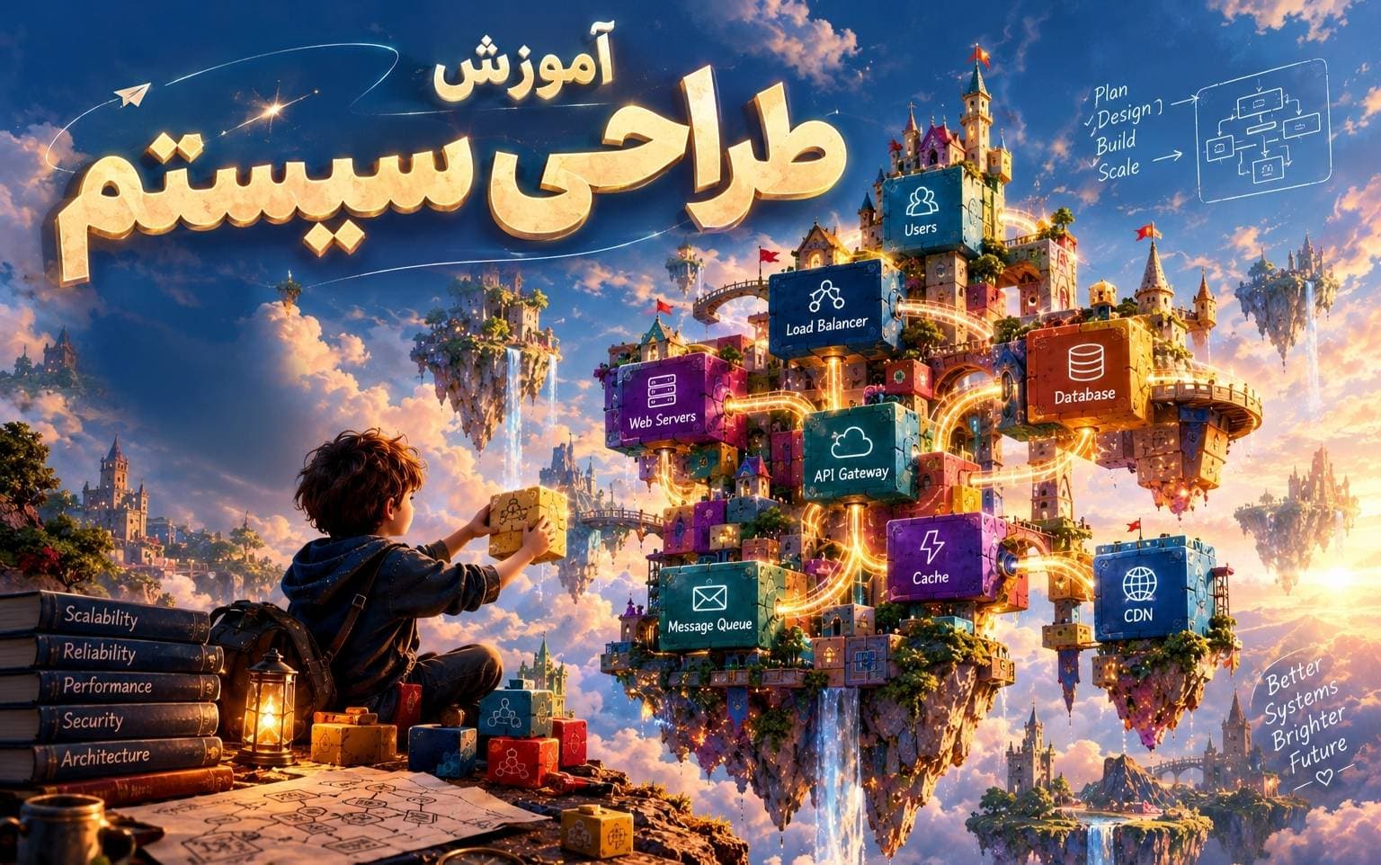 آموزش طراحی سیستم؛ از کجا شروع کنیم و چطور حرفه‌ای یاد بگیریم؟